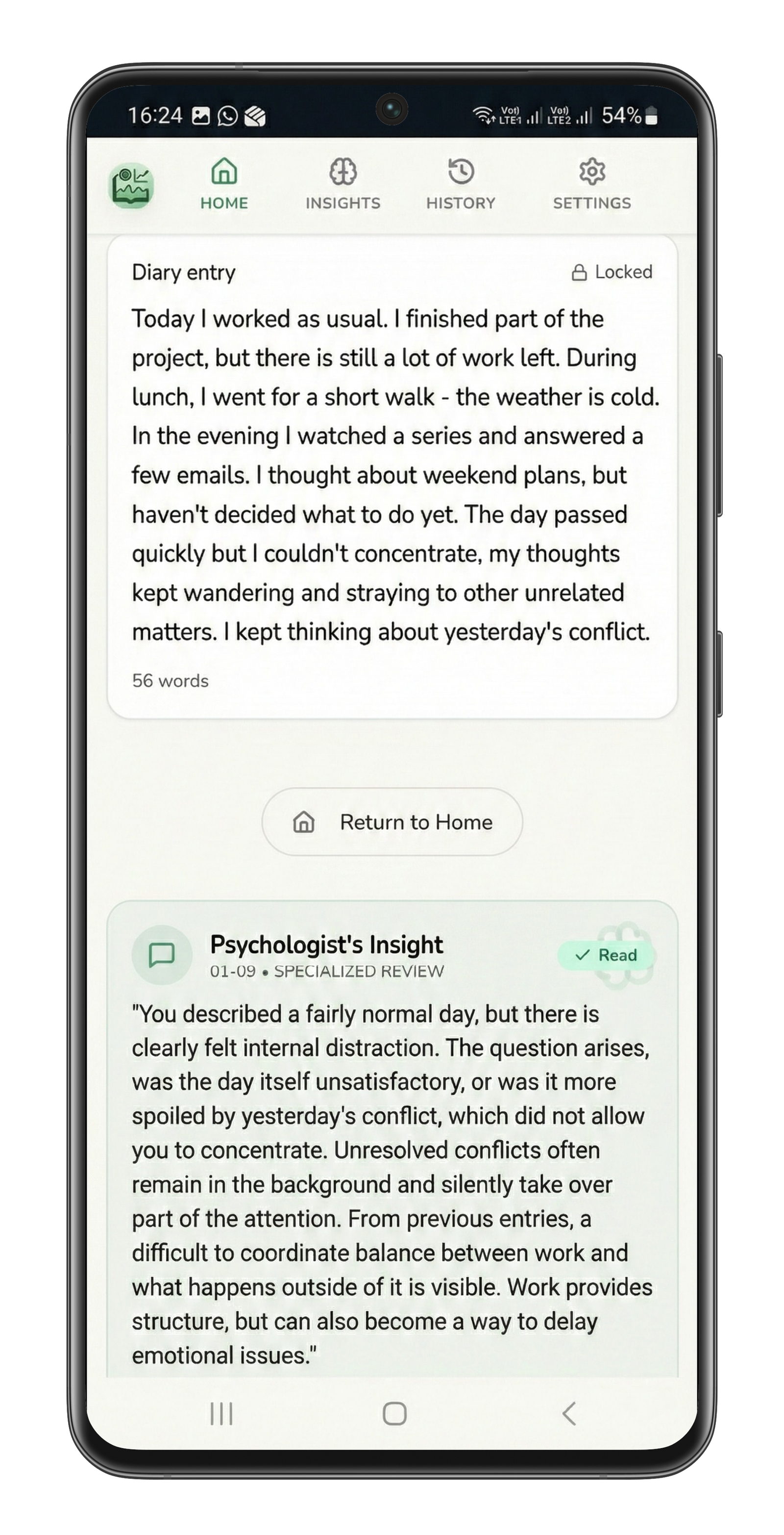 Your weekly psychologist insight