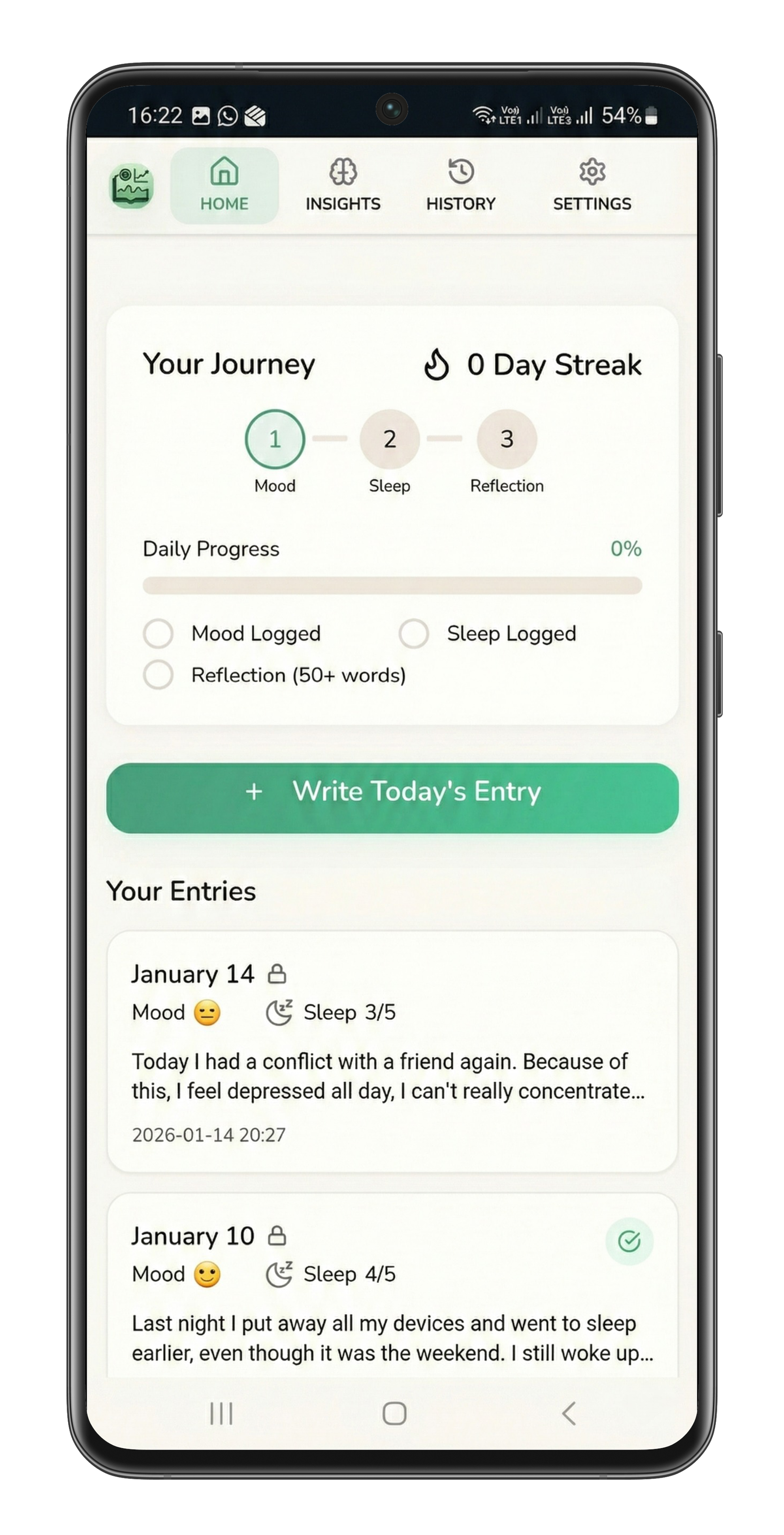 Build healthy daily habits